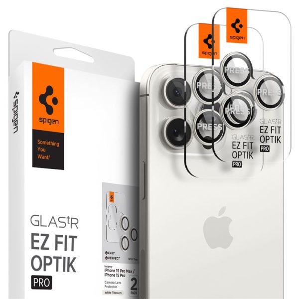 Spigen Glass tR EZ Fit Optik Pro 2 Pack