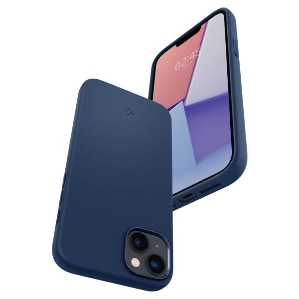 Θήκη Spigen Silicone Fit Mag (MagFit) Navy Blue-Apple iPhone 14 Plus (ACS04921) - Image 17