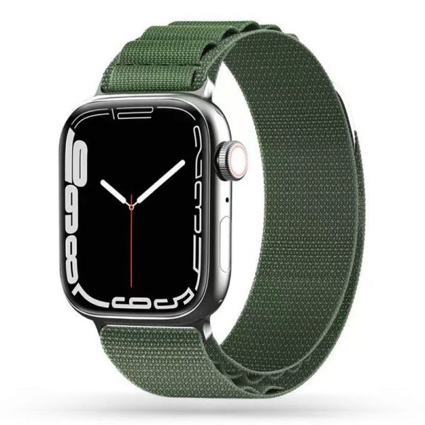 Tech-Protect Nylon Pro Band Military Green-Apple Watch Series 44/45/46/49mm - Image 13