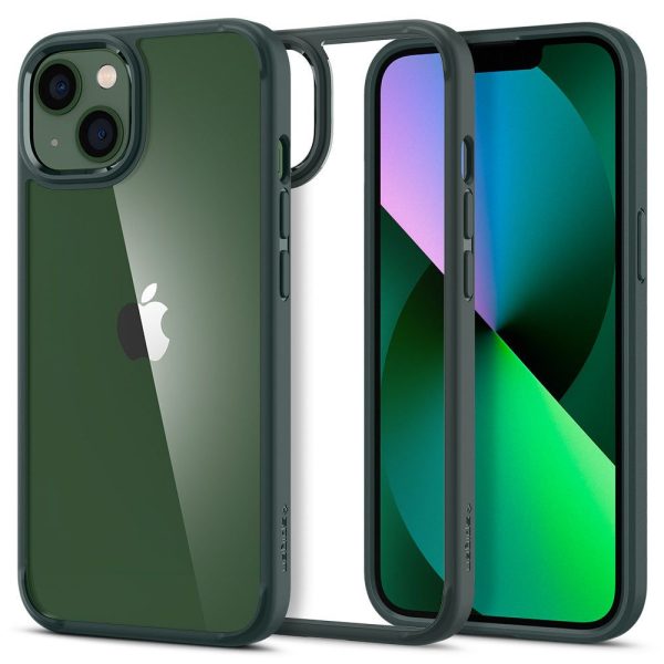 Θήκη Spigen Ultra Hybrid Midnight Green-Apple iPhone 13 (ACS04562) - Image 8