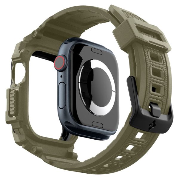 Spigen Rugged Armor Pro Vintage Khaki-Apple Watch 10 46mm (ACS08608) - Image 8