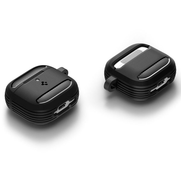 Θήκη Spigen Rugged Armor Matte Black-Apple AirPods 4 (ACS08642) - Image 8