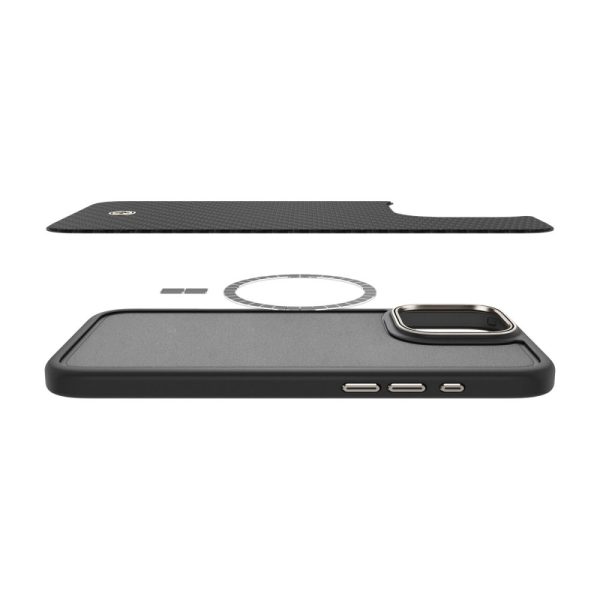 Θήκη Spigen Enzo Aramid (MagFit) Black Natural-Apple iPhone 16 Pro (ACS08508) - Image 8