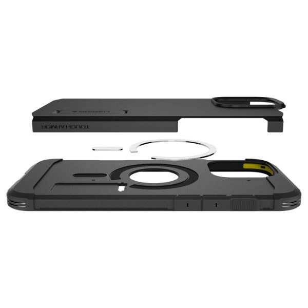 Θήκη Spigen Tough Armor AI (MagFit) Black-Apple iPhone 16 Pro (ACS08146) - Image 7