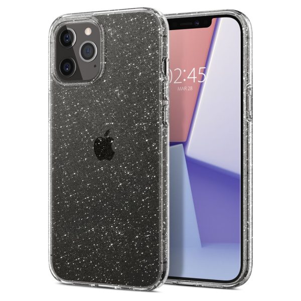 Spigen Liquid Crystal Glitter Case Crystal Quartz for Apple iPhone 12 / 12 Pro (ACS01698) - Image 9