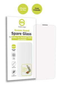 Mobile Origin Screen Guard Spare Glass Case Friendly - iPhone 16 Pro