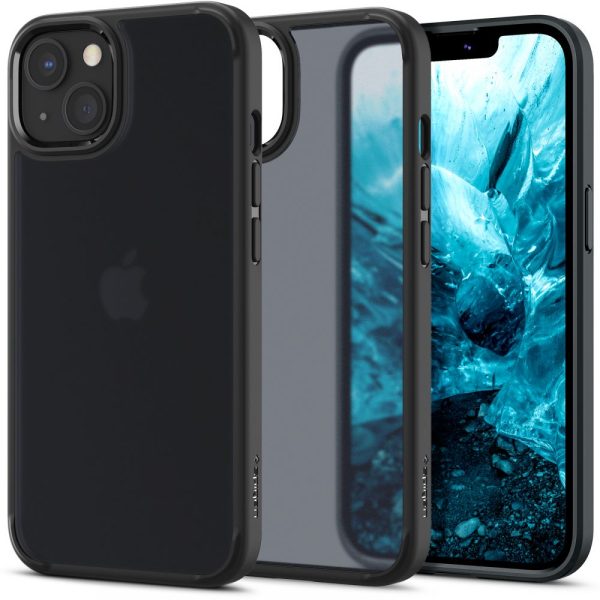 Θήκη Spigen Ultra Hybrid Matte Frost Black - Apple iPhone 13 (ACS03623) - Image 10