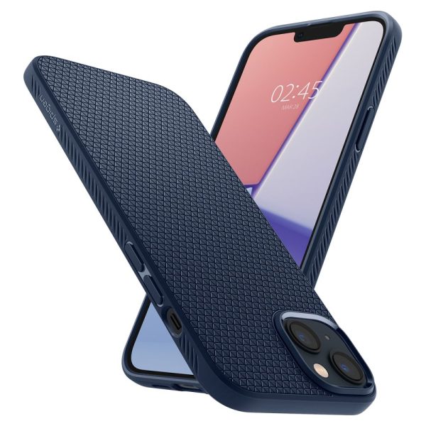 Θήκη Spigen Liquid Air Navy Blue-Apple iPhone 14 Plus (ACS04892) - Image 24