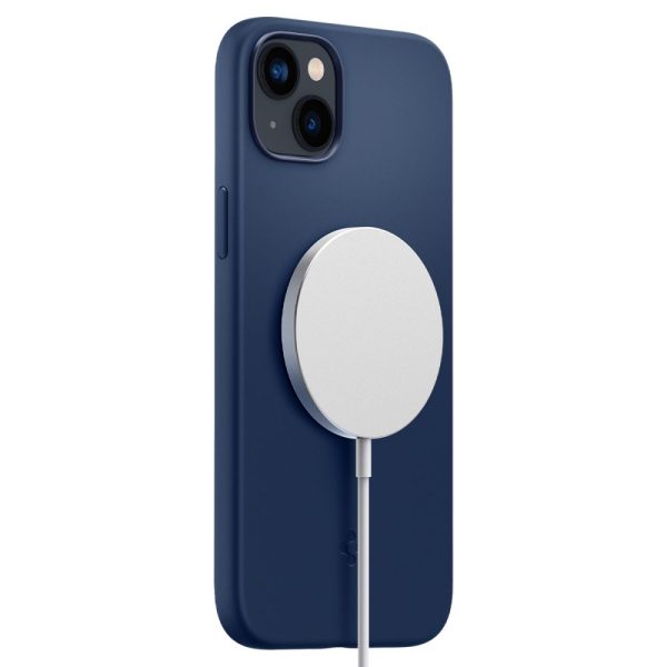 Θήκη Spigen Silicone Fit Mag (MagFit) Navy Blue-Apple iPhone 14 Plus (ACS04921) - Image 18