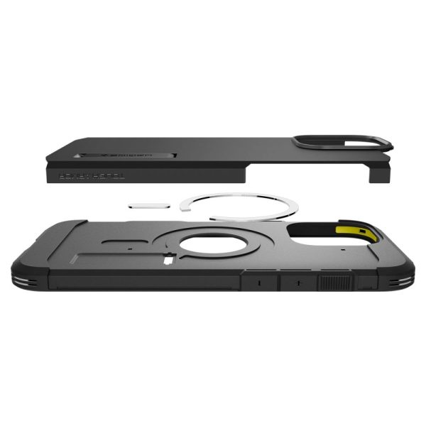 Θήκη Spigen Tough Armor T AI (MagFit) Black-Apple iPhone 16 Pro Max (ACS08503) - Image 8