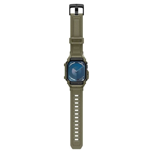 Spigen Rugged Armor Pro Vintage Khaki-Apple Watch 10 46mm (ACS08608) - Image 9