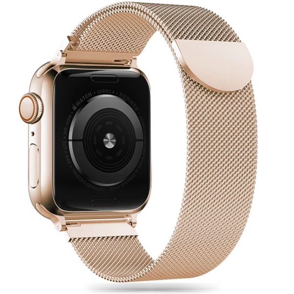 Tech-Protect Milanese Band Gold-Apple Watch Series 40/41/42mm - Image 2