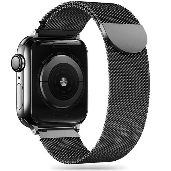 Tech-Protect Milanese Band Black-Apple Watch Series 44/45/46/49mm - Image 7