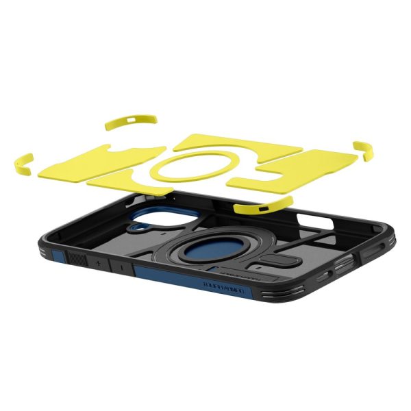 Θήκη Spigen Tough Armor AI (MagFit) Navy Blue-Apple iPhone 16 (ACS08217) - Image 8