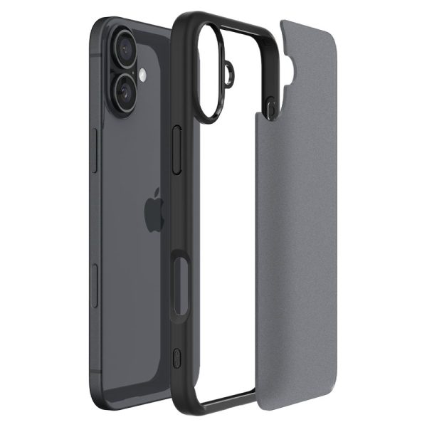 Θήκη Spigen Ultra Hybrid Frost Black-Apple iPhone 16 (ACS08200) - Image 8