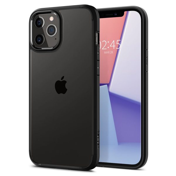 Spigen Ultra Hybrid Case Black for Apple iPhone 12 / 12 Pro (ACS01703) - Image 10