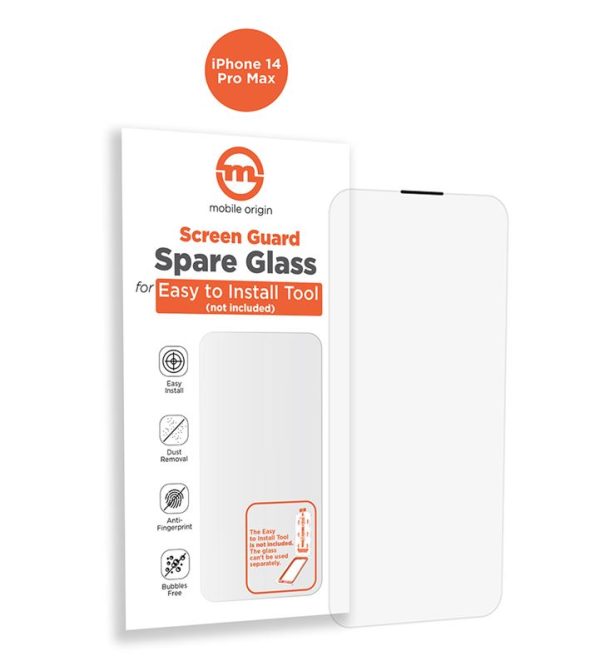 Mobile Origin Orange Screen Guard Spare Glass iPhone 14 Pro Max