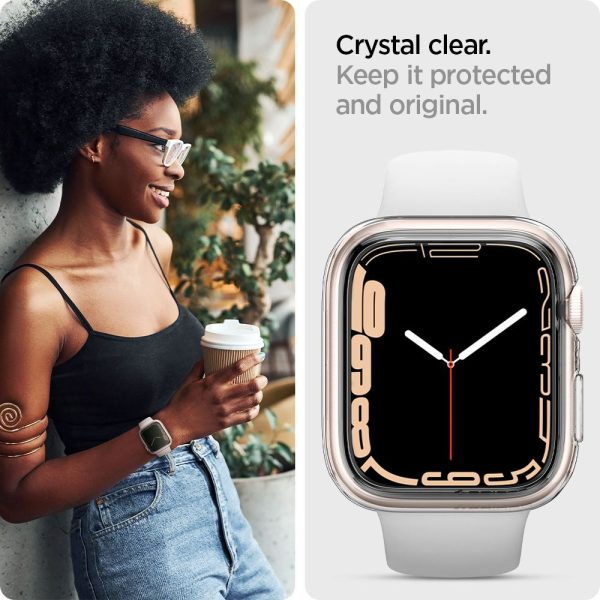 Θήκη Spigen Liquid Crystal Clear-Apple Watch Series 40/41mm (ACS04195) - Image 10