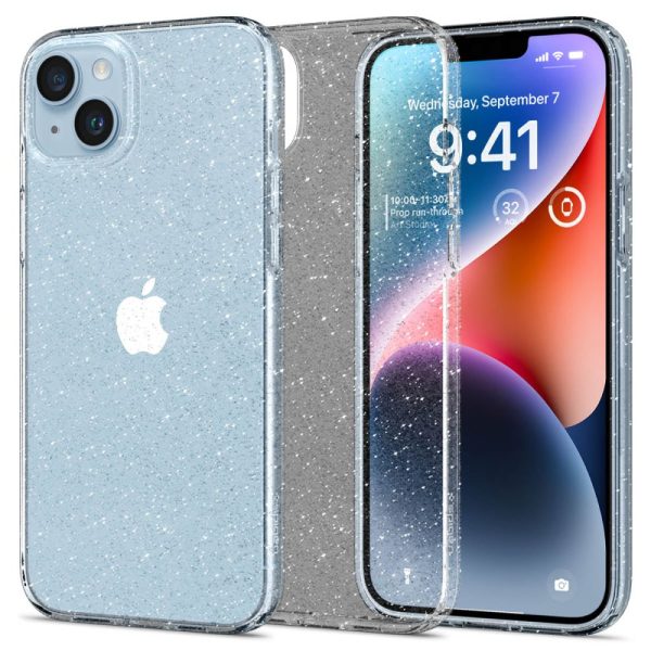 Θήκη Spigen Liquid Crystal Glitter Crystal Quartz-Apple iPhone 14 (ACS05034) - Image 8