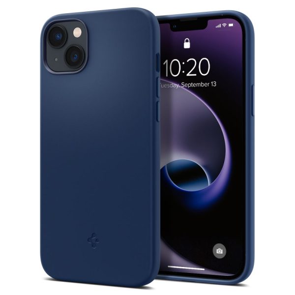 Θήκη Spigen Silicone Fit Mag (MagFit) Navy Blue-Apple iPhone 14 Plus (ACS04921) - Image 10