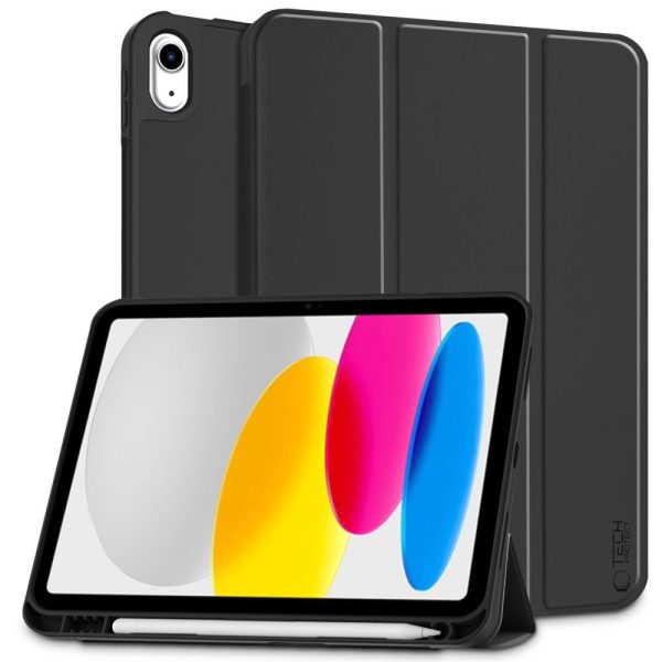 Tech-Protect Smart Case Pen Black-Apple iPad 10.9" (2022) - Image 8