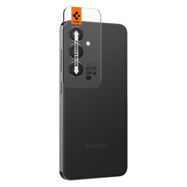 Spigen Lens Protector EZ Fit GLAS.tR Optik Pro 2PCS Black-Samsung Galaxy S23/S23+ Plus (AGL05962) - Image 10