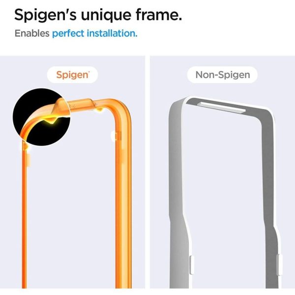 Spigen Align Master GLAS.TR Slim 2 Pack Clear-Samsung Galaxy A54 5G (AGL05966) - Image 10