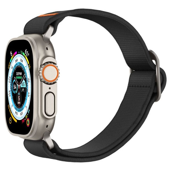 Spigen Band Lite Fit Ultra Black-Apple Watch Series 44/45/46/49mm (AMP05983) - Image 19