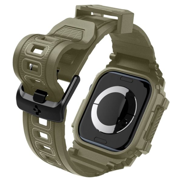 Spigen Rugged Armor Pro Vintage Khaki-Apple Watch 10 46mm (ACS08608) - Image 10