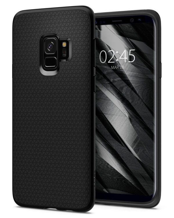 Spigen Liquid Air Case Black for Samsung Galaxy S9 (592CS22833) - Image 2