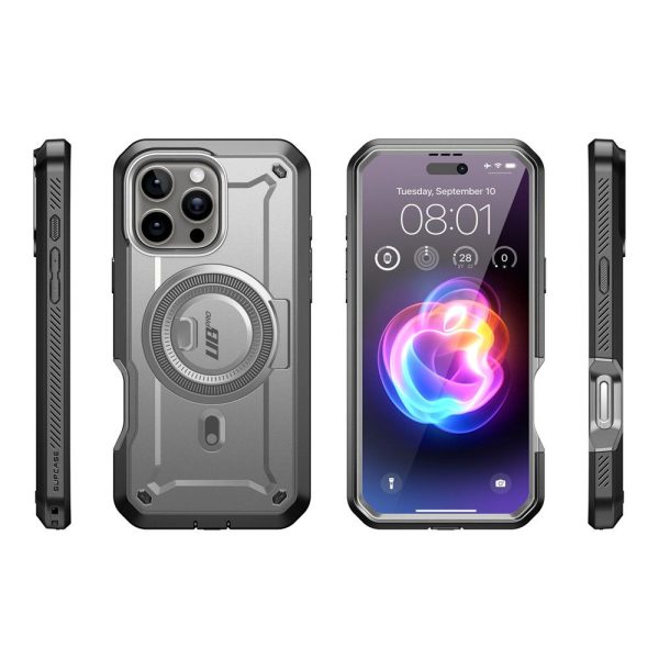 Θήκη Supcase Unicorn Beetle PRO MAG Rugged MagSafe Titan Grey-Apple iPhone 16 Pro Max - Image 9