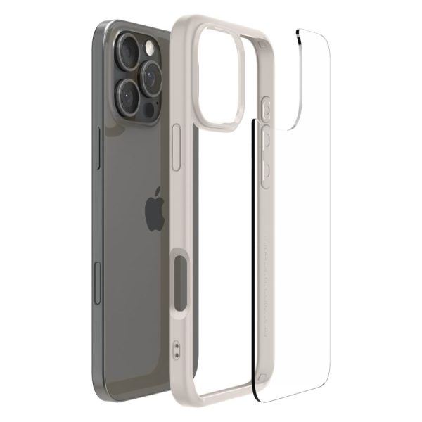 Θήκη Spigen Ultra Hybrid Natural Titanium-Apple iPhone 16 Pro (ACS08127) - Image 9