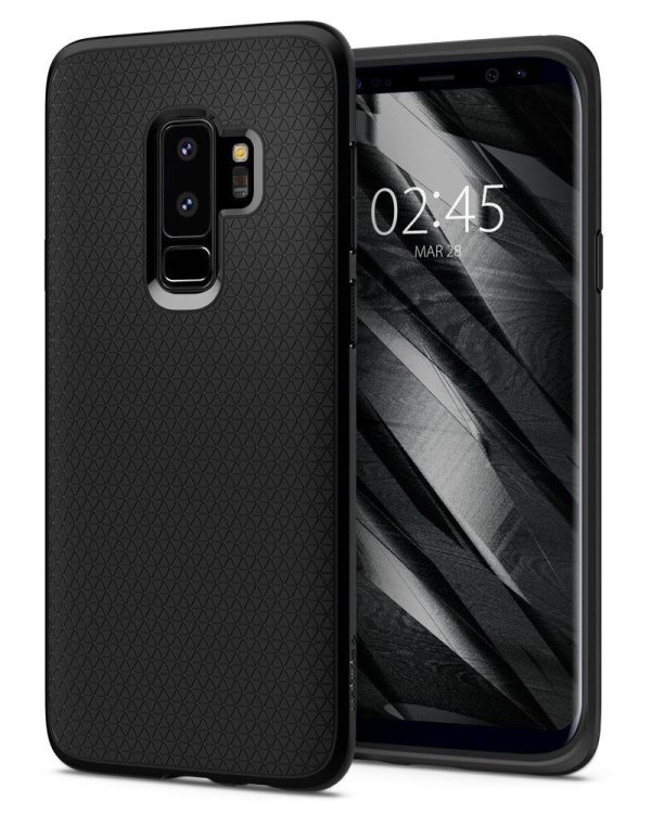 Spigen Liquid Air Case Black for Samsung Galaxy S9+ (593CS22920) - Image 2