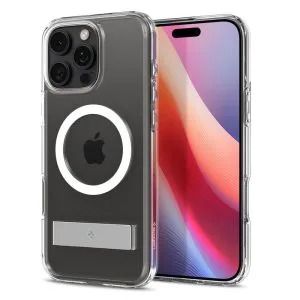 Θήκη iPhone 16 Pro Spigen Ultra Hybrid S MagSafe Crystal Clear
