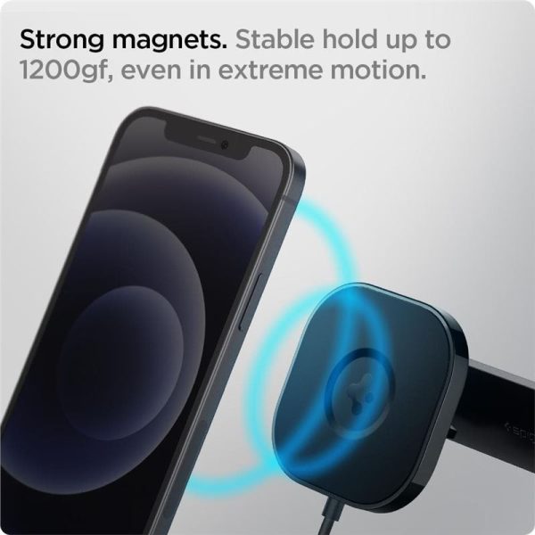 Spigen OneTap MagSafe Car Mount ITS12W Black (ACP02615) - Image 9