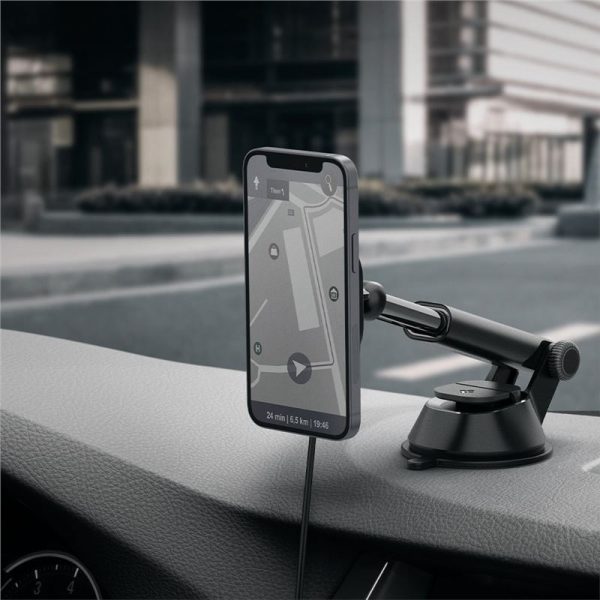 Spigen OneTap MagSafe Car Mount ITS35W Black (ACP02616) - Image 5