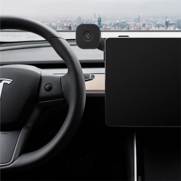 Spigen Tesla OneTap MagSafe Car Mount Holder Black (ACP03807) - Image 3