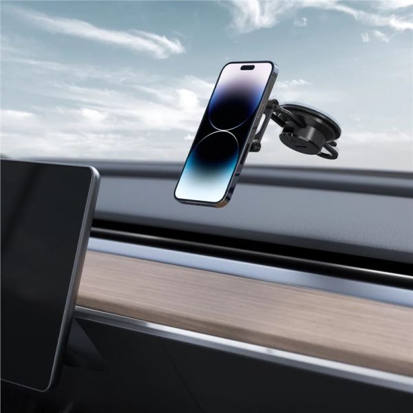 Spigen OneTap 3 Car Mount MagSafe Dashboard/Windshield ITS35-3 Black (ACP04630) - Image 3