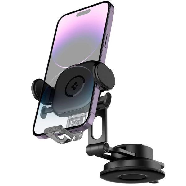 Spigen OneTap Universal Car Mount Dashboard/Windshield UTS35 Black (ACP05506) - Image 5