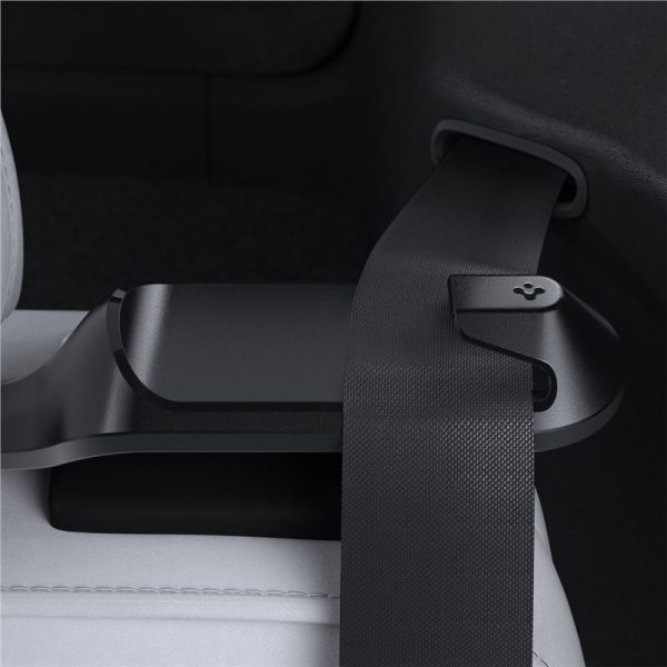 Spigen Tesla BackSeat Seatbelt Holder Black- Tesla Model Y (ACP06041) - Image 12