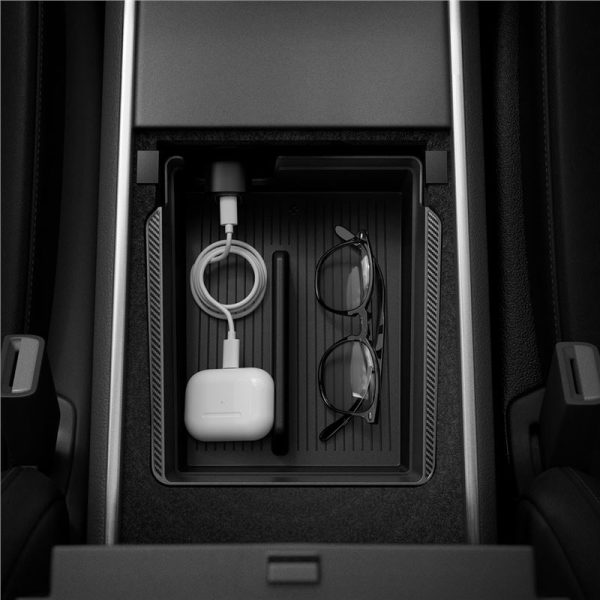 Spigen Tesla Armrest Console Organizer Black-Model Y/3 (ACP06258) - Image 3