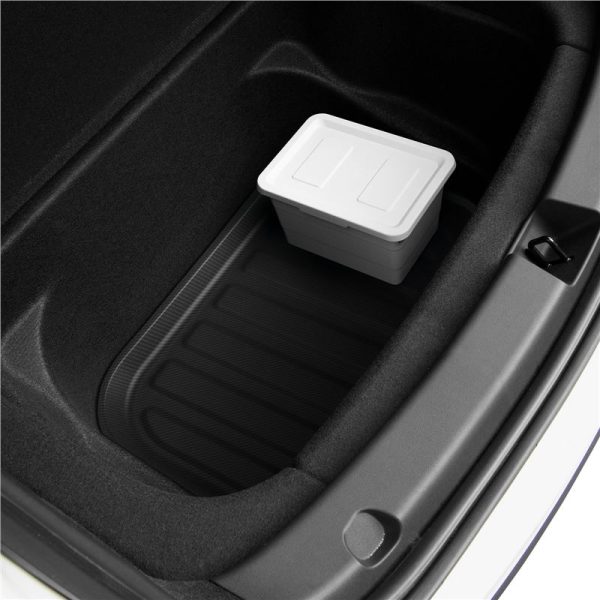 Spigen Tesla Car Mat Rear Trunk Storage Black-Tesla Model Y (ACP06528) - Image 8