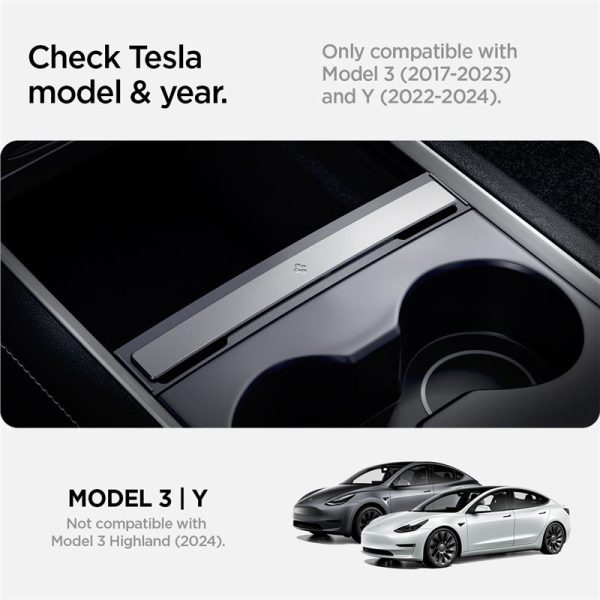 Spigen Tesla Cable Organizer Station Black-Tesla Model Y/3 (ACP07085) - Image 8