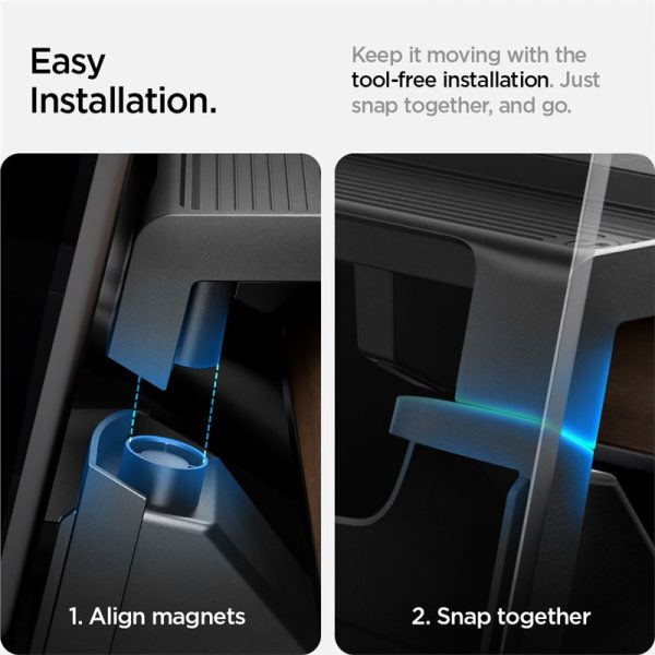 Spigen Tesla Under Screen Storage Organizer Black-Tesla Model Y/3 (ACP07280) - Image 7