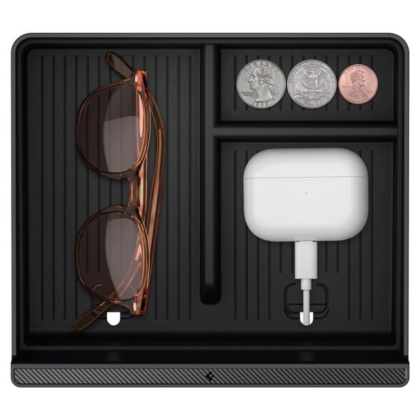 Spigen Tesla Console Organizer (Bottom) Black-Tesla Model 3 2024 (ACP07407) - Image 8