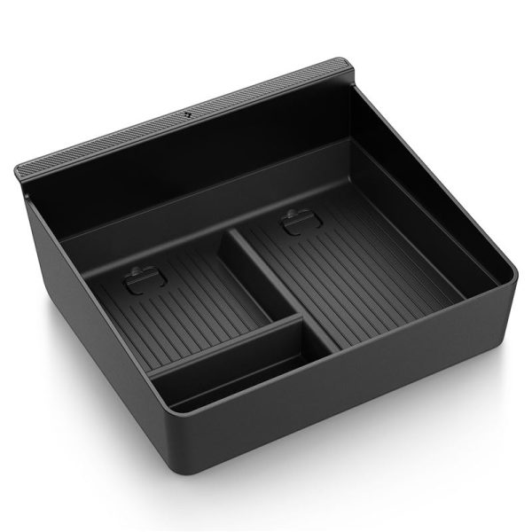 Spigen Tesla Console Organizer (Bottom) Black-Tesla Model 3 2024 (ACP07407) - Image 10