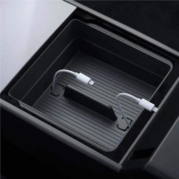 Spigen Tesla Armrest Console Organizer Black-Tesla Model 3 2024 (ACP07409) - Image 5