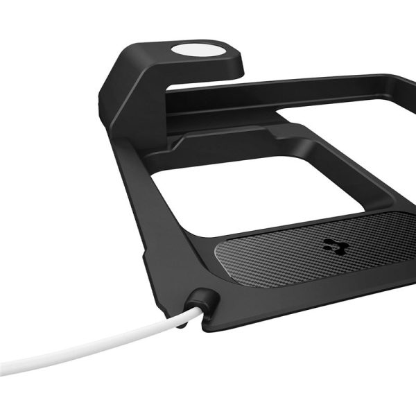 Spigen Tesla 3 in 1 Wireless Charging Hub Mount Black-Tesla Model 3 2024 (ACP07501) - Image 3