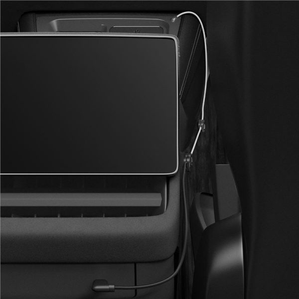 Spigen Tesla 3 in 1 Wireless Charging Hub Mount Black-Tesla Model 3 2024 (ACP07501) - Image 6