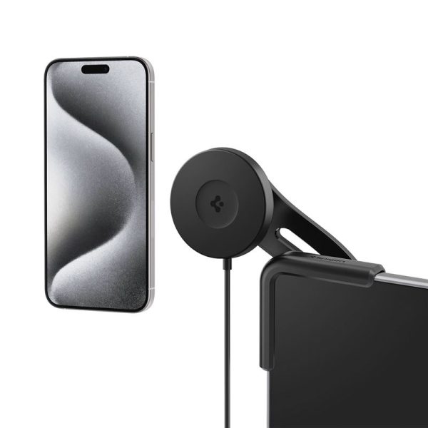 Spigen Tesla TapLock MagSafe Car Mount Charger Black-Wireless / Screen (ACP07870) - Image 7